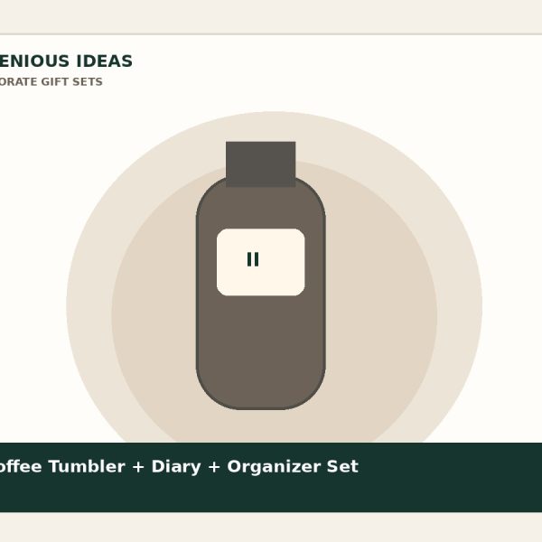 Coffee Tumbler + Diary + Organizer Set
