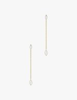 Long Pearl Shower Earrings